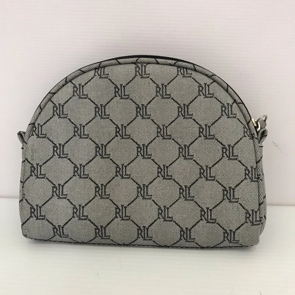 Ralph Lauren Gray Small Cosmetic Bag